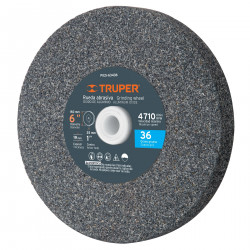 Piedra Abrasiva Para Esmeril 60, 3/4 "1/2" Oxido De Aluminio Truper