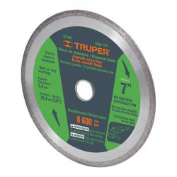 Disco Diamantado Continuo 7" Acabado Fino Truper