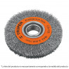 Grata Alambre Ondulado 6" Calibre 0.35MM 1 1/8" Truper