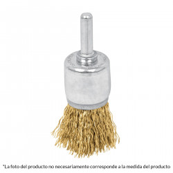 Grata Copa Alambre Grueso Calibre 0.3MM 3/4" Truper