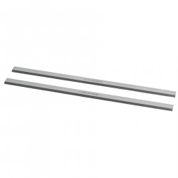 2 Cuchillas De Cepillo Portatil De 12 1/2" 2 1/4" HP Truper