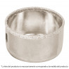 Sierra Copa Borde Continuo Diamantado Alto Rendimiento 2 1/2" Truper