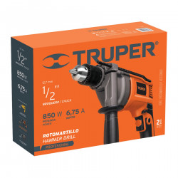 Taladro Percutor 1/2" Profesional 850W Truper