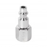Conector Rápido De Acero Cromado Hembra Pretul