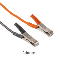 Cables con pinzas para inversor de corriente de 750w