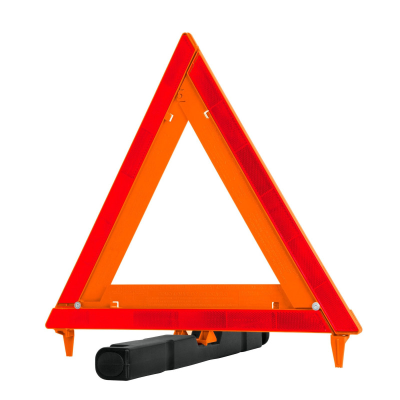 Triángulo de seguridad, de plástico, 43.5 cm