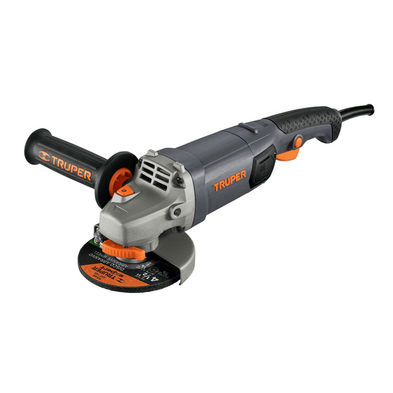 Esmeriladora angular 4-1/2', industrial, 1,25 W"