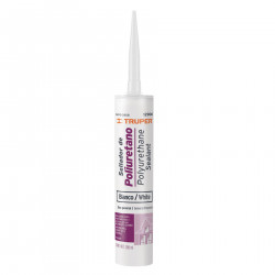Sellador de poliuretano, blanco, 280 ml"