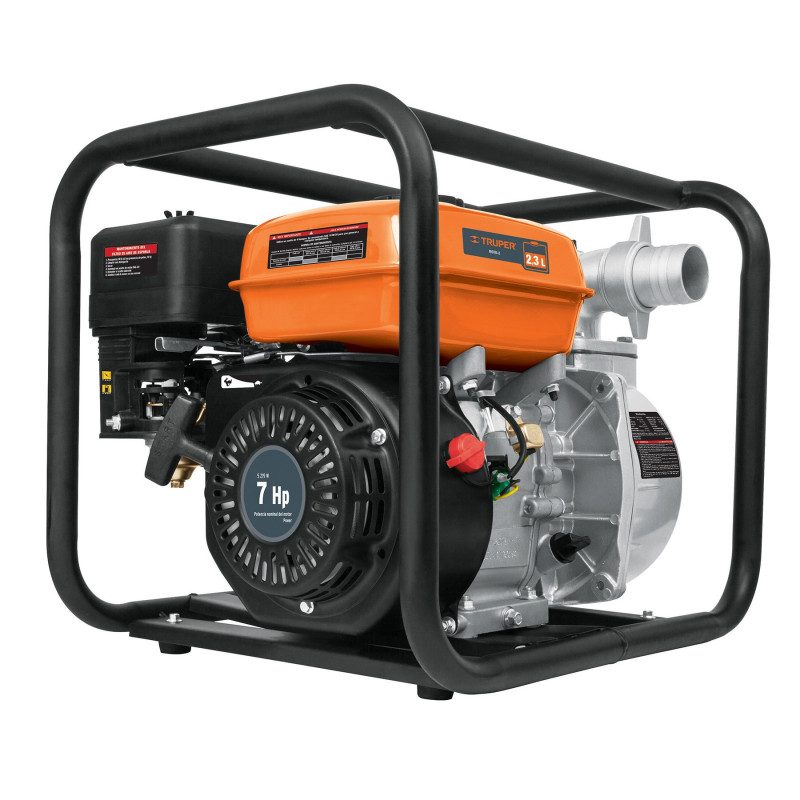 Motobomba autocebante 2x2', 7 HP, a gasolina"