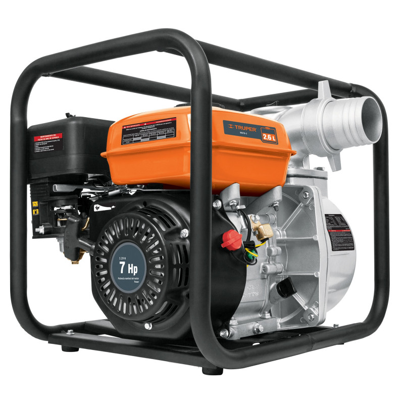Motobomba autocebante 3x3', 7 HP, a gasolina"