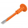 Cincel de corte frío 1 X 12" con grip, Truper