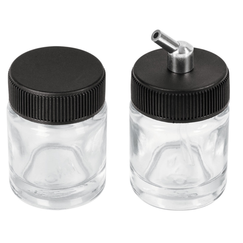 Juego de vasos de repuesto para aerógrafo AERO-8, 2 piezas"