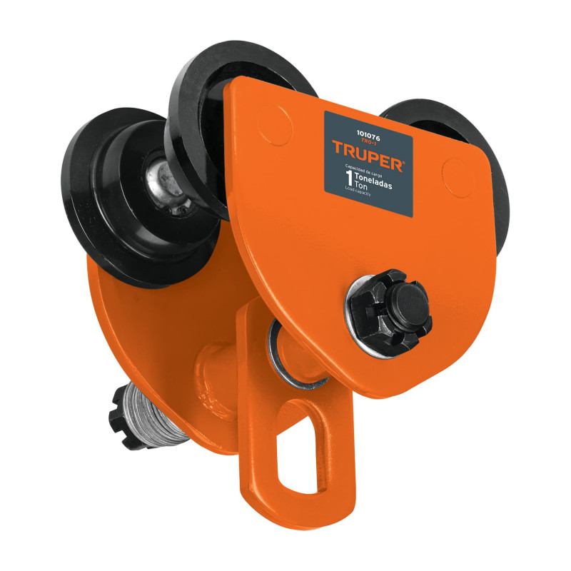 Trole de carga para vigas IPS e IPR, ajustable, 1 Ton"