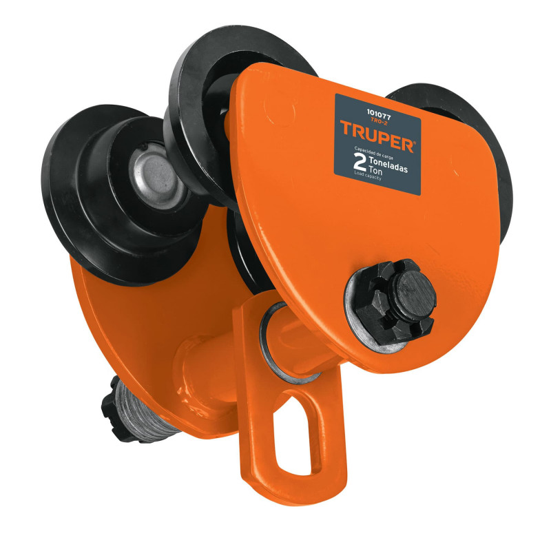 Trole de carga para vigas IPS e IPR, ajustable, 2 Ton"