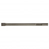 Cincel plano zanco hexagonal de 1 1/8', de 20' X 1.5'"