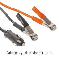 Cable con pinza para inversor de corriente de 400w