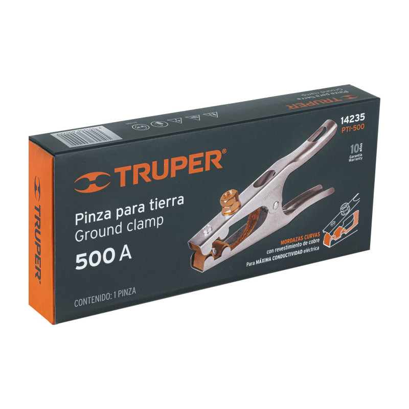 Empaque de Pinza Para Tierra 500A. Empaque de Pinza Para Tierra 500A.