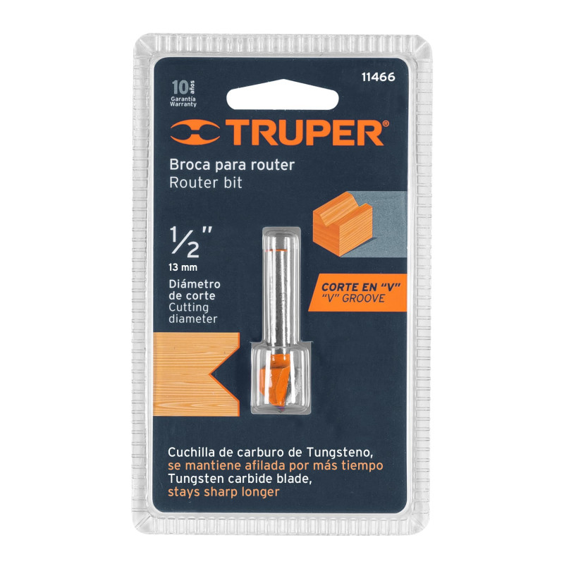 Empaque de Fresa Corte En V 1/2"