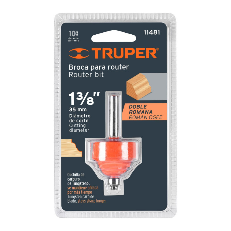 Empaque de Fresa Doble Romana Con Balinera 1/2"