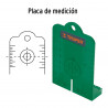 Placa medición Nivel laser 17078 Truper