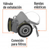 Características Respirador 13730 Truper