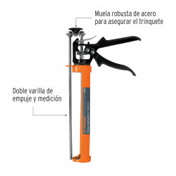 Especificaciones Pistola calafateo 17558 Truper